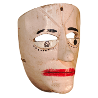 Máscara de Matachín, Los Matachines, Hidalgo México