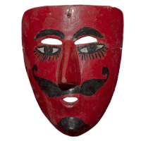 Máscara de Santiaguero, Santiagueros, Puebla México
