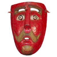 Máscara de Santiaguero, Santiagueros, Puebla México