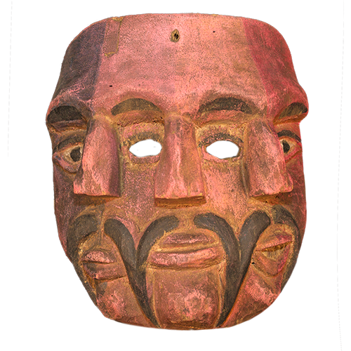 Matachines Masks Máscara de Matachín, Los Matachínes, Hidalgo México- Colección Muyaes ...