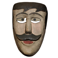 Máscara de Matachín, Los Matachínes, Hidalgo México