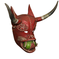 Máscara de Diablo, Pastorela, Guanajuato México